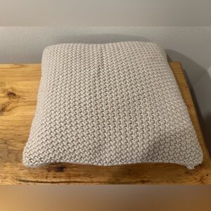Brunello Cucinelli Cream Knit Pillow